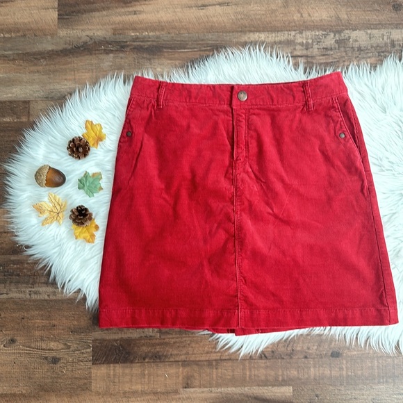 🍂 MERONA | Corduroy Skirt | Rust |Size 12 - Picture 12 of 12